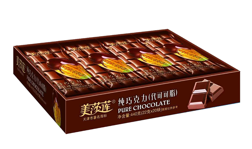 純巧克力22g
